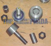 Patines conicos con rodamiento para plataforma